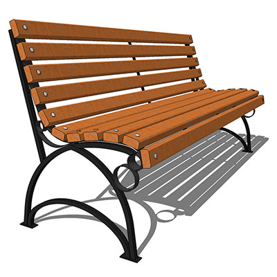 Скамейки в Ачинске