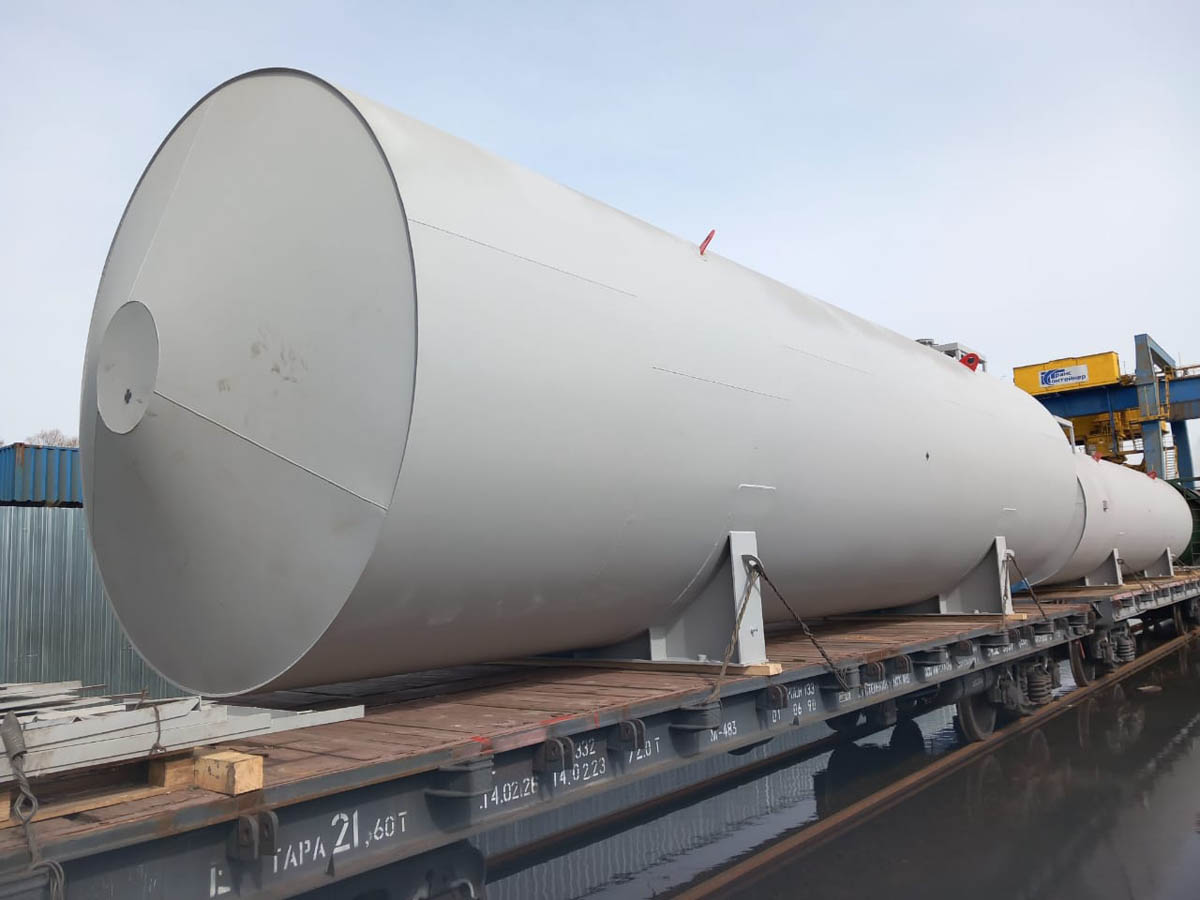 Партия из двух резервуаров РГСН для дизельного топлива изготовлена ООО НПО Спецнефтемаш