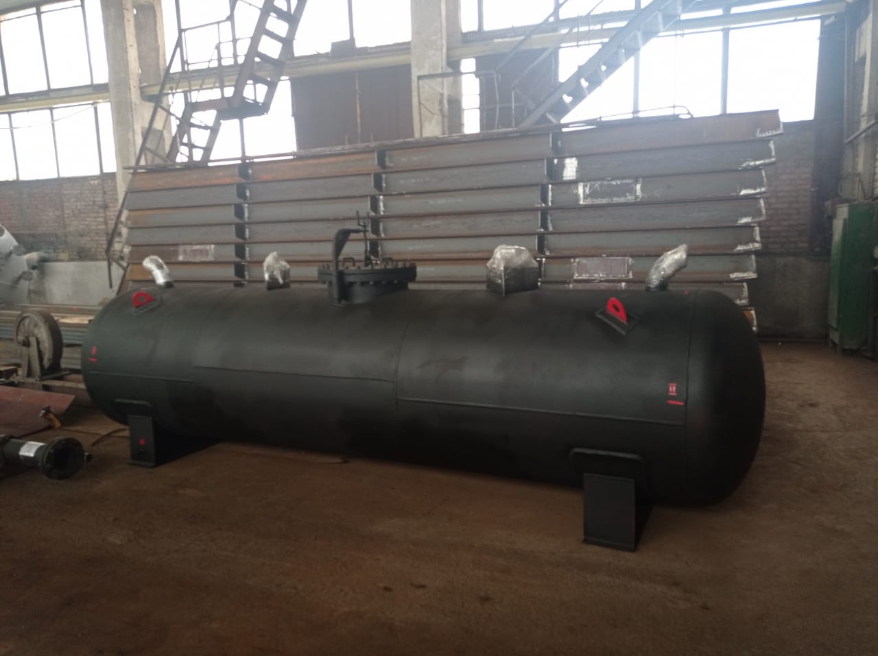 Выполнение заказа на производство конденсатосборника компанией ООО "НПО "Спецнефтемаш"